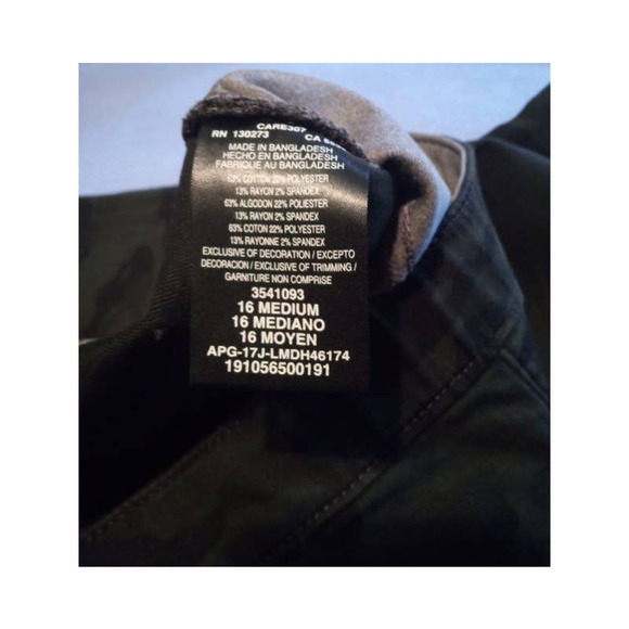 Lee Modern Series Dream Legging Pants Womens 16 Medium Camouflage Mid Rise (S30) - Picture 2 of 4